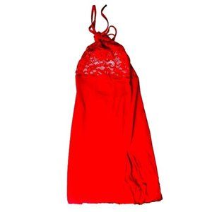 Red Maxi Cocktail Dress